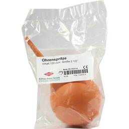 Abbildung: Ohrenspritze 2 1 / 2 120 g 1 St, Spritzen PZN 03186554