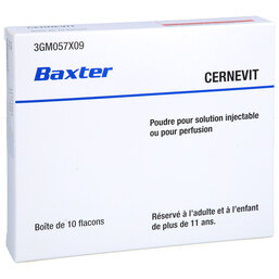 Abbildung: Cernevit 750 mg Pulver zur Herstellung einer Infusionslösung 10 St, Pulver zur Herstellung einer Infusionslösung PZN 03204513