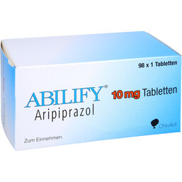 Abbildung: Abilify 10 mg Tabletten 98 St, Tabletten PZN 03205895