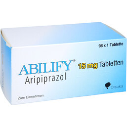 Abbildung: Abilify 15 mg Tabletten 98 St, Tabletten PZN 03205932