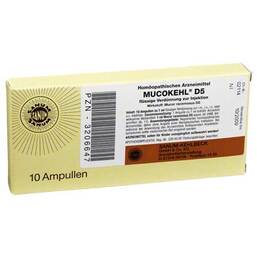 Abbildung: Mucokehl Ampullen D 5 10X1 ml, Ampullen PZN 03206647