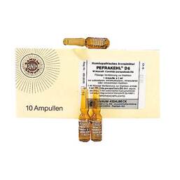 Abbildung: Pefrakehl Ampullen D 6 10X1 ml, Ampullen PZN 03206943