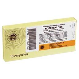 Abbildung: Notakehl D 6 Ampullen 10X1 ml, Ampullen PZN 03207061