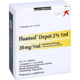 Abbildung: Fluanxol Depot 2% Ampullen 1 ml, Injektionslösung PZN 03210235