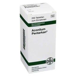 Abbildung: DHU Aconitum Pentarkan Tabletten Tabletten, 200 St PZN 03215988