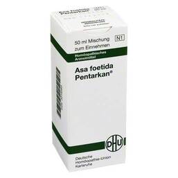 Abbildung: DHU Asa foetida Pentarkan Liquid Mischung, 50 ml PZN 03216083