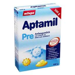 Abbildung: Milupa Aptamil Pre Pulver Pulver, 300 g PZN 03216485