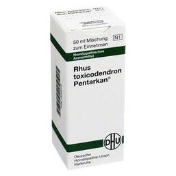 Abbildung: DHU Rhus toxicodendron Pentarkan Liquidum Mischung, 50 ml PZN 03216775