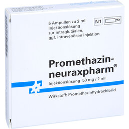 Abbildung: Promethazin neuraxpharm Injektionslösung 5X2 ml, Injektionslösung PZN 03218219
