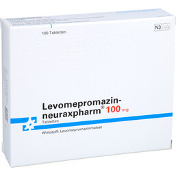 Abbildung: Levomepromazin neuraxpharm 100 mg Tabletten 100 St, Tabletten PZN 03221061