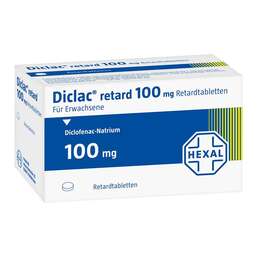 Abbildung: Diclac Retardtabletten 100 St, Retard-Tabletten PZN 03223189