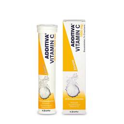 Abbildung: Additiva Vitamin C 1 g Brausetabletten Brausetabletten, 20 St PZN 03249786
