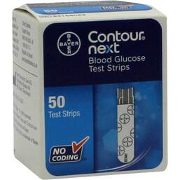 Abbildung: Contour next Sensoren Teststreifen - kohlpharma Teststreifen, 50 St PZN 03259098