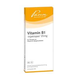 Abbildung: Vitamin B1 Injektopas 25 mg Injektionslösung Injektionslösung, 10X1 ml PZN 03262404