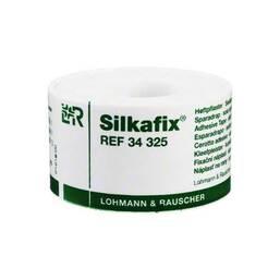 Abbildung: Silkafix Heftpflaster 5mx2,5cm K 1 St, Pflaster PZN 03277067