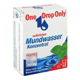 Abbildung: One Drop Only natürl.Mundwasser Konzentrat 25 ml, Mundwasser PZN 03277788