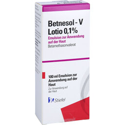 Abbildung: Betnesol V Lotio 0,1% 100 ml, Emulsion PZN 03280572
