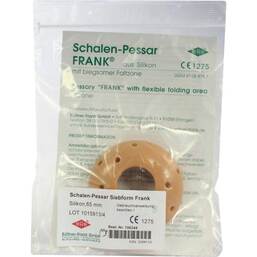 Abbildung: Falk Pessar Sieb Silikon 65 mm 1 St PZN 03284110