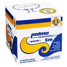 Abbildung: Palma Verbandmull Rolle 80cm 1X5 m PZN 03289573