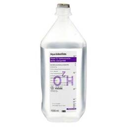 Abbildung: Aqua Bidestillata 1000 ml, Infusionslösung PZN 03291877