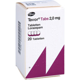 Abbildung: Tavor Tabs 2,0 Tabletten 20 St, Tabletten PZN 03292262