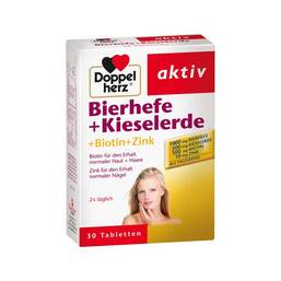 Abbildung: Doppelherz Bierhefe+Kieselerde Tabletten Tabletten, 30 St PZN 03296828