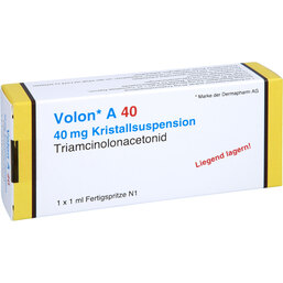 Abbildung: Volon A 40 Fertigspritzen 1 ml, Fertigspritzen PZN 03300406