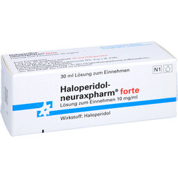 Abbildung: Haloperidol neuraxp. forte Lösung zum Einnehmen 30 ml, Lösung zum Einnehmen PZN 03316235