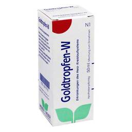 Abbildung: Goldtropfen W Tropfen zum Einnehmen 50 ml, Mischung PZN 03317772