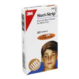 Abbildung: Steri Strip steril 3x75mm 1540P 12X5 St PZN 03328853