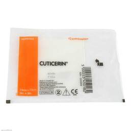 Abbildung: Cuticerin 7,5x7,5cm Gaze mit S Kompressen, 1 St PZN 03332010