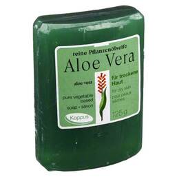 Abbildung: Kappus Aloe Vera Pflanzenölseife Seife, 125 g PZN 03336491