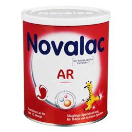 Abbildung: Novalac AR Nahrung bei stärkerem Spucken Aufst.0 - 12 M. Pulver, 800 g PZN 03343545