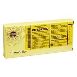 Abbildung: Citrokehl Ampullen 10X2 ml, Ampullen PZN 03346615