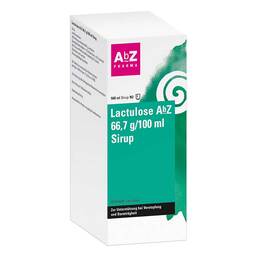 Abbildung: Lactulose AbZ 66,7 g / 100 ml Sirup Sirup, 500 ml PZN 03351645