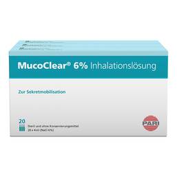 Abbildung: Mucoclear 6% Nacl Inhalationslösung Inhalationslösung, 60X4 ml PZN 03352998