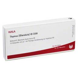 Abbildung: Thymus Glandula GL D 30 Ampullen 10X1 ml, Ampullen PZN 03353986