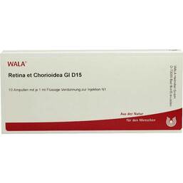 Abbildung: Retina et chorioidea GL D 15 Ampullen 10X1 ml, Ampullen PZN 03354371