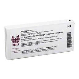Abbildung: Prostata GL D 15 Ampullen Ampullen, 10X1 ml PZN 03354520