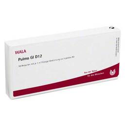 Abbildung: Pulmo GL D 12 Ampullen 10X1 ml, Ampullen PZN 03354589