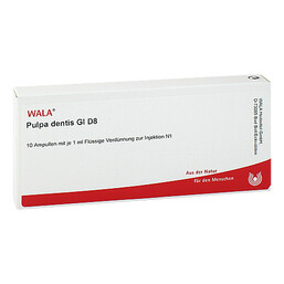 Abbildung: Pulpa Dentis GL D 8 Ampullen Ampullen, 10X1 ml PZN 03354690