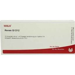 Abbildung: Renes GL D 12 Ampullen 10X1 ml, Ampullen PZN 03354767