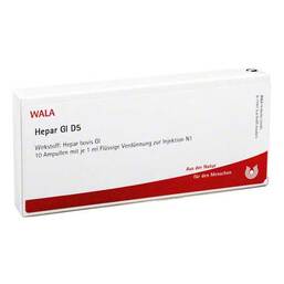 Abbildung: Hepar GL D 5 Ampullen Ampullen, 10X1 ml PZN 03356849