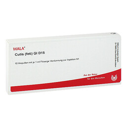 Abbildung: Cutis Feti GL D 15 Ampullen Ampullen, 10X1 ml PZN 03357725