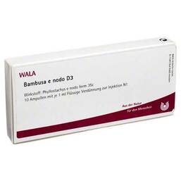 Abbildung: Bambusa E Nodo D 3 Ampullen Ampullen, 10X1 ml PZN 03358216