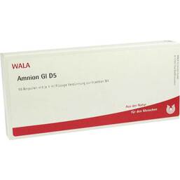 Abbildung: Amnion GL D 5 Ampullen 10X1 ml, Ampullen PZN 03359196