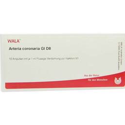 Abbildung: Arteria Coronaria GL D 8 Ampullen 10X1 ml, Ampullen PZN 03359279