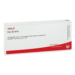 Abbildung: Cor GL D 15 Ampullen Ampullen, 10X1 ml PZN 03360087