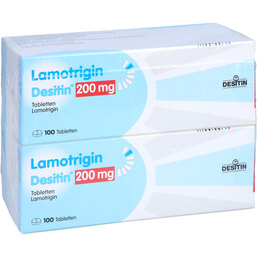 Abbildung: Lamotrigin Desitin 200 mg Tabletten 200 St, Tabletten PZN 03360874