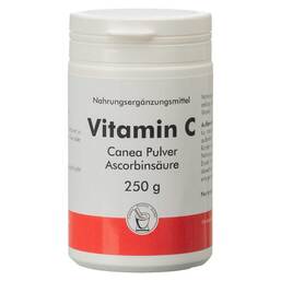 Abbildung: Vitamin C Canea Pulver 250 g, Pulver PZN 03364151